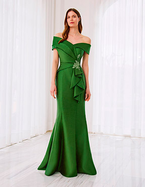 Vestido Fiesta Marfil